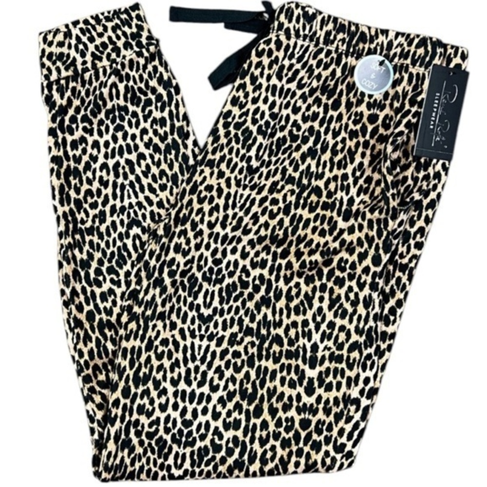 Rene Rolf - ‘Leopard’ soft lounge pants. SZ: Medium. NWT Firm! - Picture 1 of 6